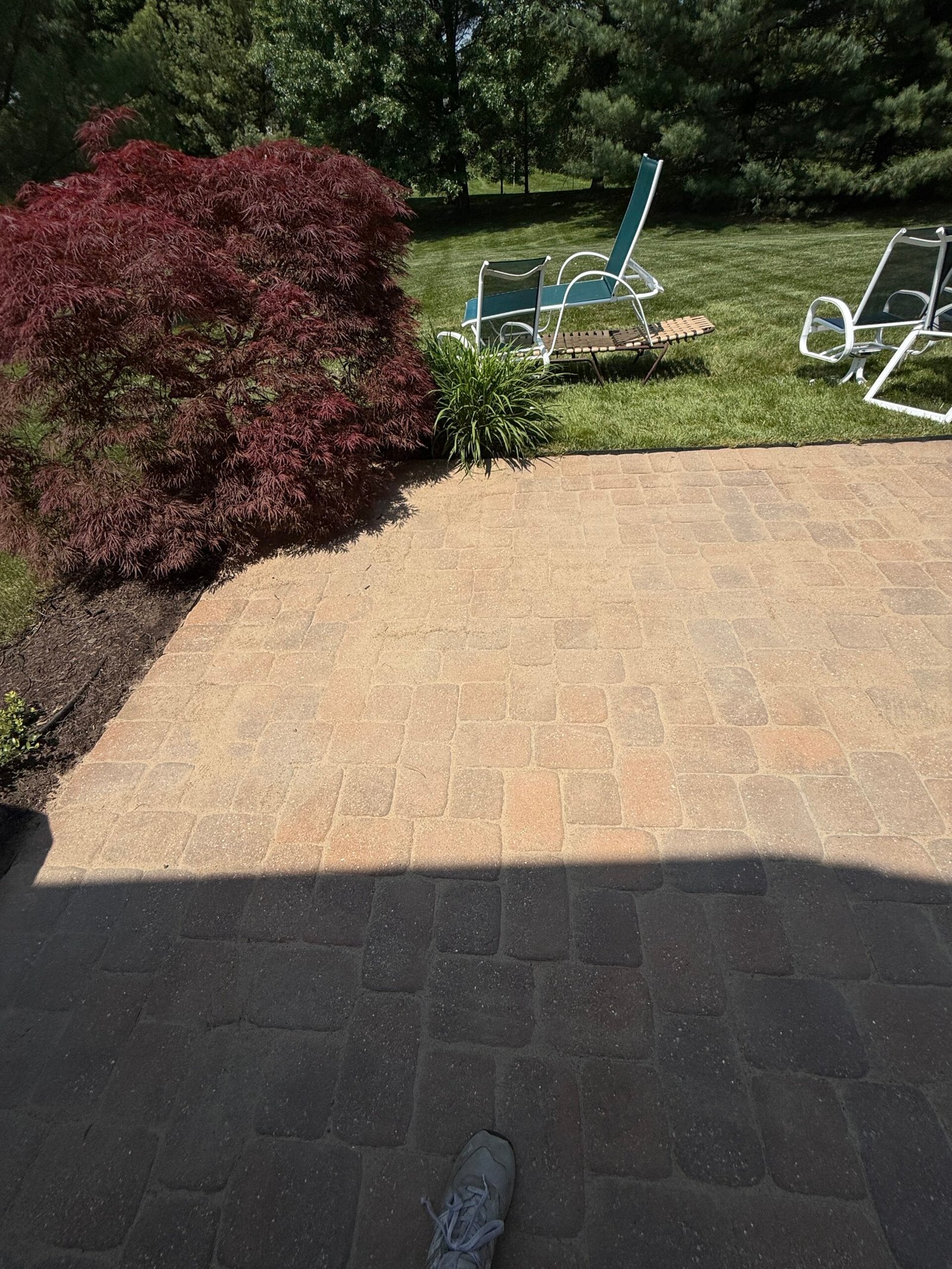Paver Power Washing Newtown 4 Before